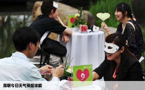 昆明今日天气预报详解