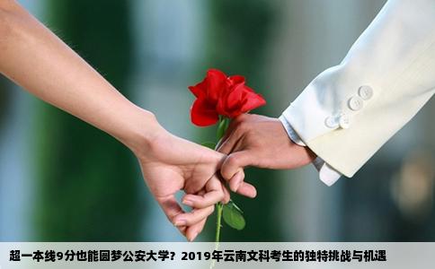 超一本线9分也能圆梦公安大学？2019年云南文科考生的独特挑战与机遇