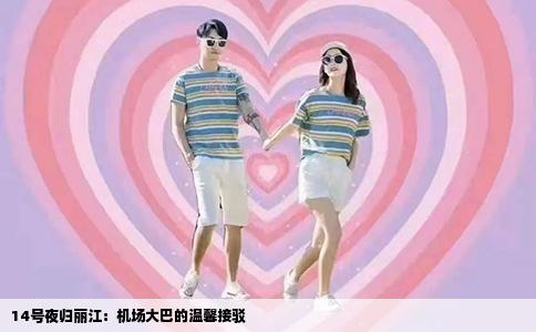14号夜归丽江：机场大巴的温馨接驳