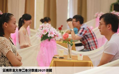 云南农业大学二本分数线2021详解
