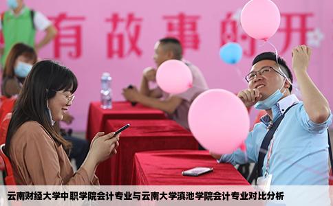 云南财经大学中职学院会计专业与云南大学滇池学院会计专业对比分析