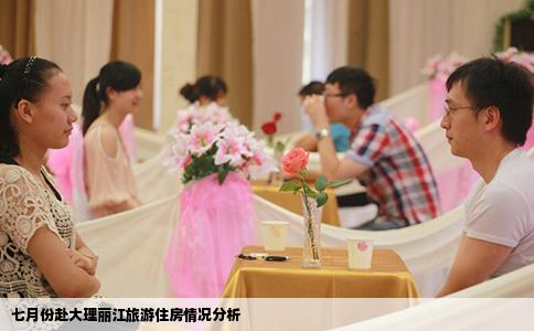 七月份赴大理丽江旅游住房情况分析