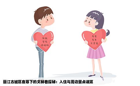 丽江古城区夜幕下的文林巷探秘：入住与周边景点速览